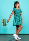 BERKLEY Puff Sleeve Smocked Dress