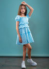 BERKLEY Puff Sleeve Smocked Dress