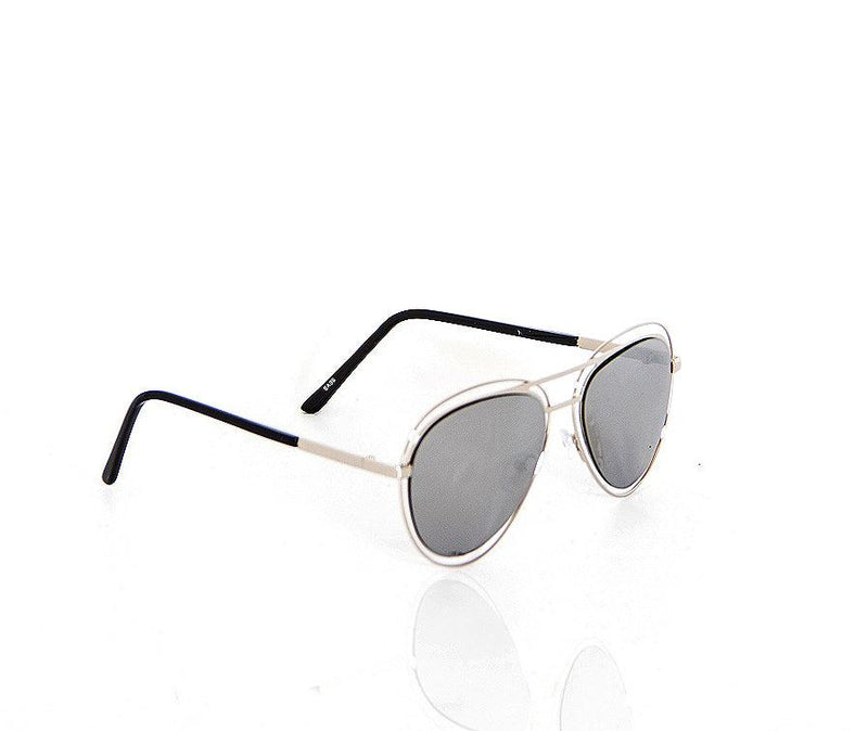 Mirrored Aviator Sunglasses