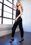 JANICE Low Back V Adjustable Straps Jumpsuits