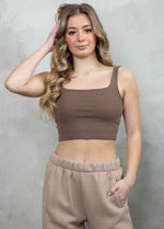 RYAN Modern Square Neck Crop Top