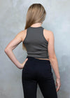 RHEA Racerback Crop Tank Top