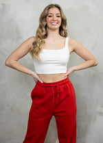 RYAN Modern Square Neck Crop Top